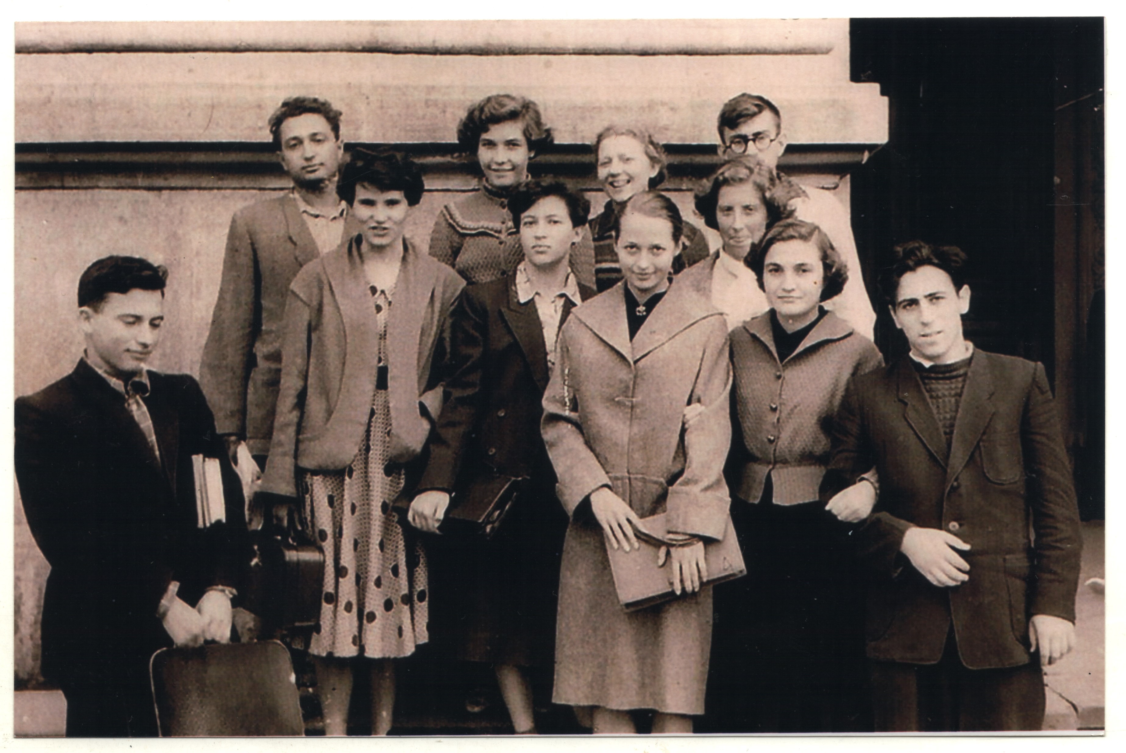 Students of the Faculty of Mechanics and Mathematics, graduates of 1959.