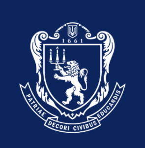 The Coat of Arms features a lion on a blue background — the lion being the historical emblem of the western Ukrainian lands — symbolizing the regional identity of the University as an educational and scientific institution.

In its right paw, the lion holds a three-branched candelabrum, a symbol of education and science, which also appears on the seal of the Secret Ukrainian University that operated in Lviv from 1921 to 1925.

The emblem is framed within a decorative shield that includes the Ukrainian trident and the inscription “1661” — the year of the founding of the first Jesuit College, and therefore, the origin of the University.

Beneath the shield is a ribbon bearing the motto inscribed on the façade of the University’s main building: “Patriae decori civibus educandis” (“To educate citizens for the glory of the Fatherland”).